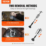 Blind Hole Collet Bearing Race and Seal Puller Extractor Kit, Slide Hammer Pilot Insert Inner V952-HCSNZCLBQ16PD83U8V0