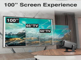 Laser 1080p Android Multi-Angle LED Projector Black V1031-PJ-TUFHA3-065