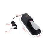 Sustain pedal for keyboard Universal Piano Keyboards Sustain Foot Pedal Durable Accessory for V1189-LWWAL-20260325-02816