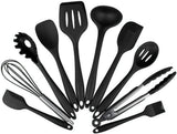 Kitchen Utensils Silicone Set, Bpa-free Silicone Kitchen Utensil Set, Dishwasher secure, Non-stick V1263-JX-2704