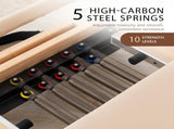 Powertrain Selina Pilates Reformer Machine Wooden Folding Multifunctional Home Gym PLT-JYI-F2W-BE
