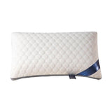Standard Size Soft Bed Pillow, 17x27 Inch Sponge Fill for Sleeping Side Back Stomach, Ergonomic V1366-AZ2-W-14835