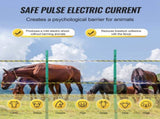 Electric Fence Wire, 3366Ft 1026M Portable Polywire, 1/8" Diameter 6 Stainless Steel Strands for V952-WLDXJSKJSK333Z33CY3