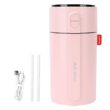 Pink Small Humidifier USB Double Spraying Smart Display Air Humidifier for Home Office V1294-YM0901-3113210066211