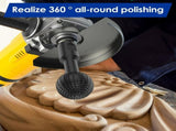 Sphere Rotary Burr Set, Powerful Cutting and Efficient Curved Processing, for Angle Grinder Drill V1369-AZ3-W-12088