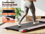 Everfit Treadmill Electric Walking Pad Incline Under Desk Home Gym 380mm Pink TMILL-380-INC-PK