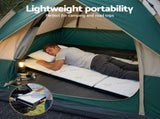Giselle Folding Mattress 5cm Single Foldable Foam Bamboo Portable Camping Guest Bed Mat FOAM-MFM-TRIO-BAM-5