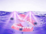 45kHz 210ml Ultrasonic Retainer Cleaner Machine Dentures Cleaner for Night Guards Braces Aligners V1263-JX-8205-2