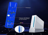 Wii Remote and Nunchuck Controller,Wii Remote Controller ,Silicone Case and Wrist Strap Compatible V1366-AZ2-W-11294