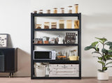 Storage, 2000 lbs, 5 Tier Garage Storage Shelving, 18" D x 40" W x 72" H Adjustable Metal V952-JSBSXHJ184078VRULV0