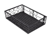 Balcony Flower Pot Stand Thickened Iron Decorative Patio Railing Shelf With Retainers for Windowsill V1294-YM0717-3111220212813