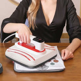 10x12" Portable Heat Press - Handheld T-Shirt Shoe Hat Vinyl Printing Transfer V238-SUPDZ-40049793204304