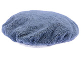 Ortofally 5 PCS Car Polishing Waxing Coral Fleece Bonnets Pads - 9-10 inch Grey V1189-LWWAL-20260327-03356