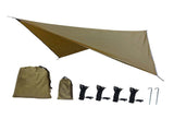 Camping Tarp Tent Tarp Awning Accessories Lightweight Hammock Canopy Rain Awning - Camel V1308-DSZKI-1014-1
