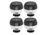 4pcs Solar Wall Light Water Resistant Automatic Light Sensor Solar Up Down Wall Light for Outdoor V1294-YM0901-3119240139711