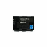 HRIDZ LP-E6 2 Batteries and 1 Dual Charger for Canon LP-E6n LP E6 Battery V571-TFDCB2B1C1BLPE6
