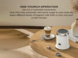 Milk Frother,Electric Milk Frother,Fully Automatic Milk Frother,Automatic Milk Frother for Hot & V1370-AZ4-07998