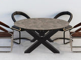 Set of 2 Steel Table Legs, 72cm Height 79cm Wide Dining Table Legs, Heavy Duty 7.9cm Square Box V952-ZT720X790MM000001V0