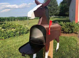Unique Cow And Horse Mailbox Metal Wall Mounted Mailbox Outdoor Garden Decoration V1294-YM0718-220913SM02-1