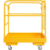 Forklift Safety Cage, 544 kg Load Capacity, 92 x 92 cm Folding Forklift Work Platform with Lockable V952-CCGZPTCWMS112KVAFV0