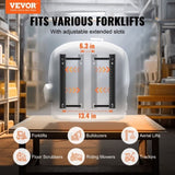 VEVOR Universal Forklift Seat Wrap-around Forklift Seat Adjustable Back Seatbelt V952-CCZYBGKAQD009OS2EV0