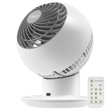 White Globe Fan Circulator in Charcoal Grey with 32.8m Coverage V178-68968