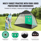 Golf, 10x7ft All in 1 Practice, Indoor Outdoor Home Golf Swing Training, Golf Hitting Aid V952-ZPK10X7YCTZD9HZMBV0
