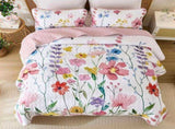 Pink Floral Haven Bedspread Coverlet 3 Piece Set V745-AC081415Q13U