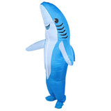 Innovative 190T Waterproof Polyester Cloth Inflatable Costume for Festivals Halloween PartyBlue V1294-YM0901-3117200131812