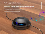 Blue Smart Electric Jump Rope Machine with Bluetooth Music, Remote Control & LED Lights V888-ELOSUNG28003