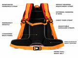 40L Red Lightweight Outdoor Hiking Backpack with Detachable Suspended Frame & Rain Cover V888-ELOSUNG55194-5