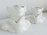 Simple Ceramic Vase Flower Arrangement Decorative Vase Living Room Ornament V1294-YM0714-211230TW01-2