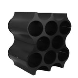 4Pcs Black Red Wine Bottle Rack Holder Simple Looking Decorative Wine Bottle Rack Organizer for V1294-YM0703-3118230098511