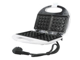 750W Mini Waffle Maker - Nonstick Aluminum Alloy Waffle Iron for Breakfast, Easy to Use V1263-JX-4478
