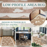 Floral Non Slip Door Mat, 90 x 150 cm V1237-ZY-908-066