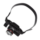Diving Headlamp 1500LM Yellow Light LED Diving Head Lamp IPX8 Waterproof Underwater 80m Depth V1294-YM0626-3119220184411