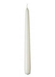 100 wholesale pack white wax 20cm taper church house vigil candleabra candle 2CM WIDE V382-100WAXTAPER