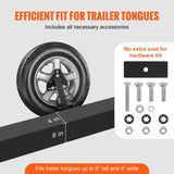 VEVOR Spare Tire Carrier, Trailer Spare Tire Mount, 160 lbs Capacity, Utility Trailer Accessories V952-BTCFJCK150LBSV8AWV0