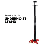 HIGH UNDER CAR SUPPORT STAND TALL AXLE JACK SUPPORT UNDER HOIST STAND LIFTER RAM V379-UNDERHOISTJ001