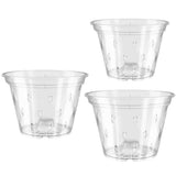 Orchid Pots Clear Plastic Orchid Pots with Holes Indoor Outdoor Side Slotted Orchid Planter for V1294-YM0901-240704HL02-2