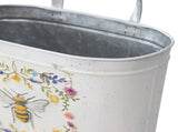 Set 2 Oval Planter Storage Bucket 28cm V637-11031PLN