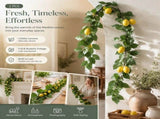 Herb Scent Artificial Lemon Vine Foam Lemon Decor Set of 2 V1221-XM-LB997-ZS20