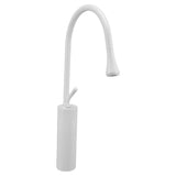 Sink Faucet Stylish Design Convenient Rotation Counter Basin Water Tap for Bathroom Home Hotel White V1294-YM0901-3112230060312