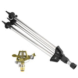 Stainless Steel Ground Insert Zinc Sprink Water Watering Sprinkler Sprayer Lawn Garden Yard V1294-YM0727-JY08288