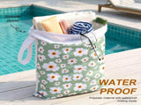 3Pcs Wet Dry Bags Spacious Inner Space Waterproof Wet Bag Portable and Easy To Clean for Baby Item V1366-AZ2-W-15040