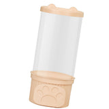 Toy Storage Container PET Transparent Cylinder Plush Toy Display Bucket with PP Lid for Home V1294-YM0703-3117230101212