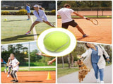 12 Pack Soft Training Tennis Balls, Low Pressure Pract Balls for Daily Training - Pink V1308-DSZKI-325-1
