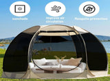 Large 3m Pop Up Screen House Tent, 6-8 Person Mosquito Shelter,,Easy 60-second setup camping V1337-P6-KSBF-U6KS