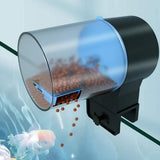 Automatic Fish Feeder Battery Powered Food Dispenser with Timer for Fish Tank Small Aquarium V1263-JX-6826