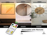 Picture Light Battery Operated, 16in Wireless Art Light for Paintings Color Temperature Adjustable V1171-CB-BPL-1-USB-RM